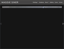 Tablet Screenshot of maggiesiner.com